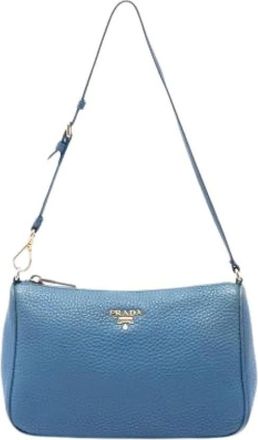 Prada Borsa a spalla Pre-owned - - Pre-owned - Donna - Blu - ONE SIZE
