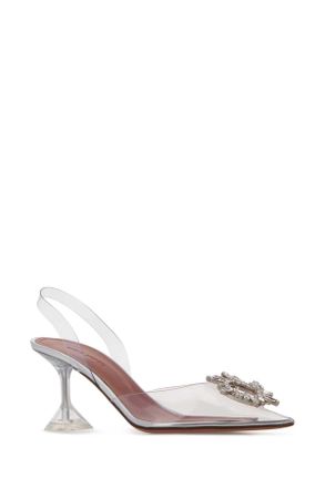 Amina Muaddi Transparent Scarpe Con Tacco High Heel Shoes