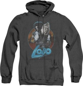 Gildan Justice League of America Gut Rot Adult Heather Hoodie / Hooded Sweatshirt