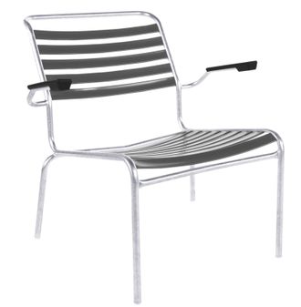 Schubiger M&ouml;bel L&auml;ttli-Lounger S&auml;ntis mit Armlehnen