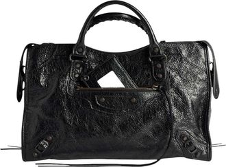 Balenciaga Black Le City Medium Tote