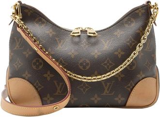 Louis Vuitton Brown Monogram Canvas Boulogne Nm (Authentic Pre-Loved)