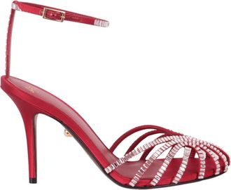 Alev&igrave; Schoenen, Dames, Rood, 39 EU, Sandalen met hoge hak