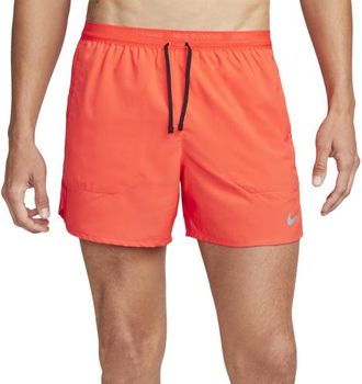 Nike Mens Dri-FIT Stride 5 BF Shorts - Bright Crimson/Black/Reflective Silver