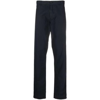 Aspesi Slim-fit Trousers, male, Blue, Size: 2XL Slim Fit Trousers