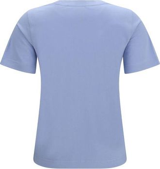Burberry Womens Blue Cotton T-Shirt