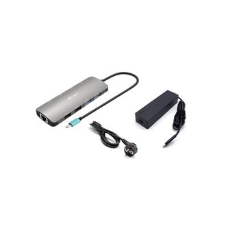 No Brand I-tec Metal Usb-c Nano 2x Display Docking Station With Pd 100 W + Charger 100w