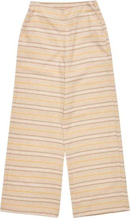 Mazine Striped Linen-Mix Pants Freizeithose für Damen | beige
