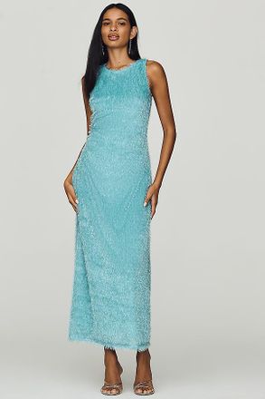 Hutch Sleeveless Fringe Maxi Dress