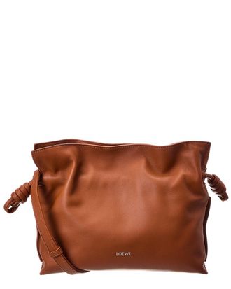 Loewe Flamenco Medium Leather Clutch
