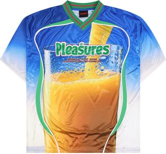 Pleasures OJ Knit Jersey in Orange Multi at Nordstrom, Size Xx-Large
