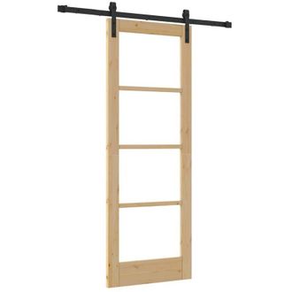 vidaXL Puerta Corredera Orkdal Natural 73,5 X 198,5 Cm Vidaxl