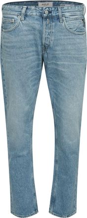 Replay Mens Replay Grover Straight-Fit Jeans in Blue