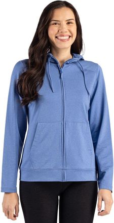 Clique Dash Recycled Womens Full Zip Hooded Sweatshirt