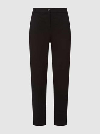 Christian Berg Stoffhose aus Viskosemischung in Black, Größe 36