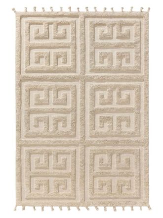 benuta Alfombra de lana crema 160x230