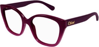 Chlo&eacute; Cat-eye montuur - unisex - Brillen - Paars - 53 MM - Accessoires