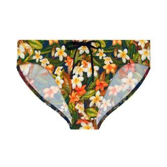 HOM Etna Swim Mini Briefs in Navy Print at Nordstrom, Size Xx-Large