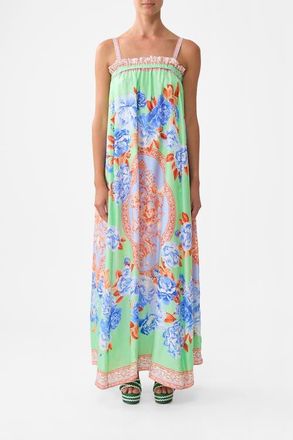 Camilla Wide Strap Sundress Topkapi Pop at Nordstrom, Size X-Large