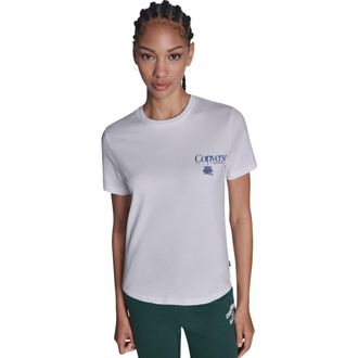 Converse Womens Hanging Shoes T-Shirt in White 10A at Nordstrom, Size X-Large