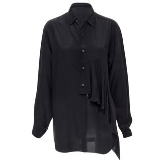 Comme Des Gar&ccedil;ons Comme Des Garcons coated deconstructed hem sweater