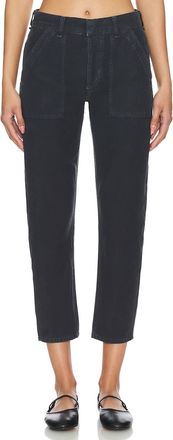 Citizens Of Humanity Leah Cargo Pant In Washed Black