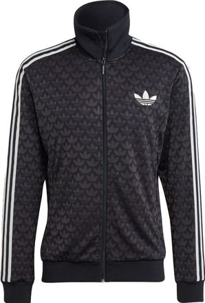 adidas Adicolor 70s Monogram Track Top Asia Sizing Black IP6982