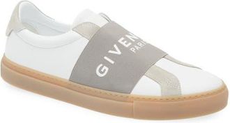 Givenchy Low Top Slip-On Sneaker in White/Grey at Nordstrom, Size 13Us