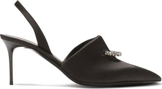 Balmain Pumps con dettaglio piercing - Nero