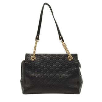 Gucci Pre-owned Shoulder Bag - Dames - Pre-owned - Zwart - Maat: ONE Size Leer