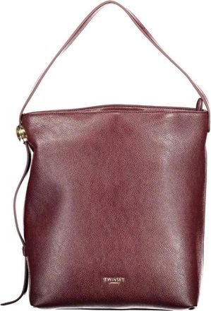 Twinset Bolso de hombro de piel - Bags - Mujer - Rojo - ONE SIZE