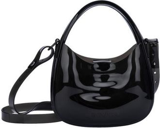 Melissa Mirror Crossbody Bag in Clear Black at Nordstrom
