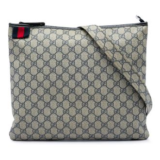 Gucci Pre-owned Gucci GG Supreme Web Crossbody Ladies PACV07FF9LXP21FX