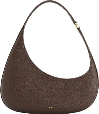 JW PEI Harlee Schoudertas - Dames - Tassen - Bruin - Maat: ONE Size Leer