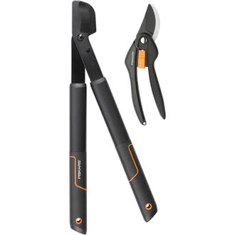OEM Juego De Jardiner&iacute;a Fiskars L28 P26 Tijeras De Podar Y Podadora De Bypass 35 20 Mm 2 En 1