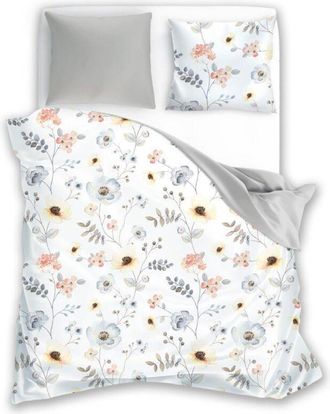 OEM Elegante Ropa De Cama De Sat&eacute;n 160x200 Con Flores De Primavera