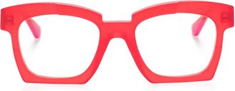 Kuboraum Occhiali Maske K5 - Rosso