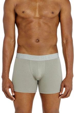 Diesel Three-pack boxer briefs in stretch cotton - Boxer briefs - Man - Multicolor