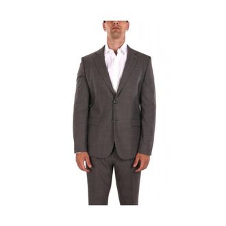 HUGO BOSS Heren, Jassen, Grijs, Maat: 2XL Leer