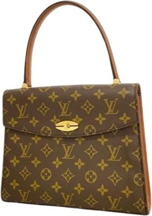 Louis Vuitton Pre-owned Handbags, female, Brown, Size: ONE SIZE Pre-owned Malesherbes Handbag