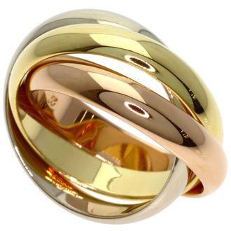 Cartier Trinity Yellow Gold (18K) Pink Gold (18K) White Gold (18K) Band Ring (Pre-Owned)
