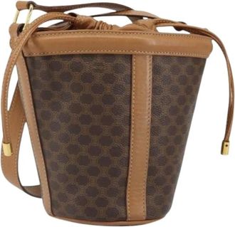 Celine Pre-owned Bucket Bags, female, Brown, Size: ONE SIZE Pre-owned Plastic Bucket Bag