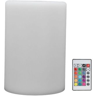OEM L&aacute;mpara De Noche Led Crezuo Con Control Remoto, 16 Colores, 4 Modos Rgbw, L&aacute;mpara De Escritorio Cil&iacute;ndrica Para Dormitorio Y Mesita De Noche.-crezuo