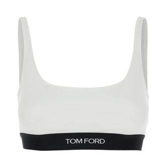 Tom Ford Bras, female, White, Size: S Modal Signature Bralette