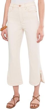 Liverpool L.A. High-Rise Hannah Crop Flare Jeans With Tulip Hem 25 1/2 Inseam Womens Jeans Desert Dunes : 14 25.5
