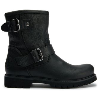 Panama Jack Womens Felina B9 Boots - Black Leather - Size UK 6