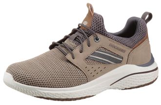 Dockers by Gerli Slip-On Sneaker DOCKERS BY GERLI, Herren, Gr. 42, beige, Synthetik, Textil, Schuhe Slip-On Sneaker, Slipper, Sneaker, mit leichter Laufsohle in Komfor