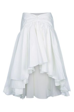 Jacquemus Womens Le Jupon White Gonne Skirt