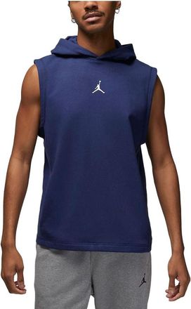 Nike Jordan Air Jordan Dri-FIT Sport Mens Fleece Sleeveless Hoodie Blue DZ0572-410