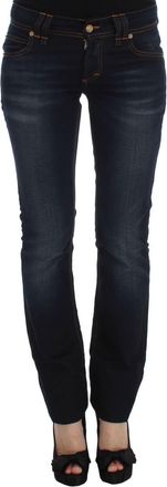 John Galliano Wash Cotton Slim Fit Womens Jeans